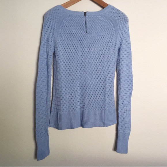 American Eagle Blue Knit Top, Size XS - Picture 2 of 2